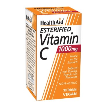 Health Aid Esterified Vitamin C 1000mg X 30 Tabs