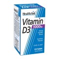 Health Aid Vitamin D3 1000 IU X 30 Caps