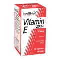 Health Aid Vitamin E 200 IU X 60 Caps