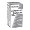 Health Aid Magnesium Bisglycinate 375 mg x 60 Tabs