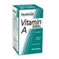 Health Aid Vitamin A 5000IU X 100 Caps