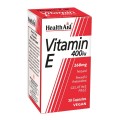 Health Aid Vitamin E 400 IU X 30 Caps