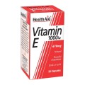 Health Aid Vitamin E 1000mg X 30 Caps