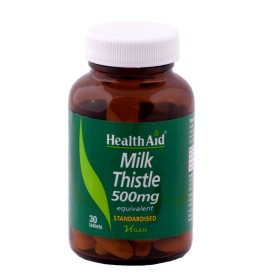 Health Aid Milk Thistle 500mg X 30 Tabs