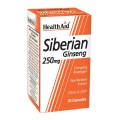 Health Aid Siberian Ginseng 250mg X 30 Tabs
