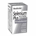 Health Aid Selenium Plus A,C,E Zinc X 60 Tabs