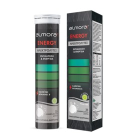 Almora Plus Energy Ηλεκτρολύτες Για Ενυδάτωση Κι Ενέργεια Lemon 25 Effervecent Tabs