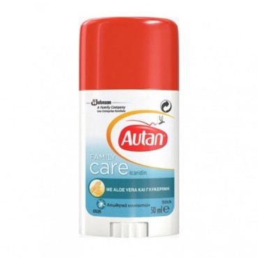 Autan Family Care Stick Απωθητικό Κουνουπιών 50ml