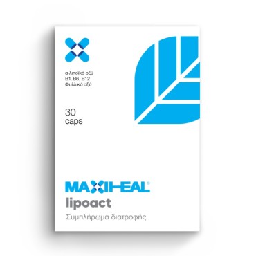 Lipoact 600 mg α-λιποϊκό Οξύ + B-Complex x 30 Caps