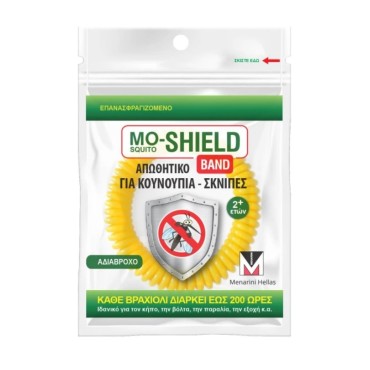 Mo-Shield Insect Repellent Band Αντικουνουπικό Βραχιόλι(1Τμχ)