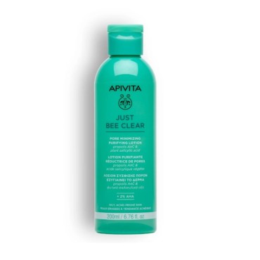 Apivita Just Bee Clear Λοσιόν Σύσφιξης πόρων 200ml