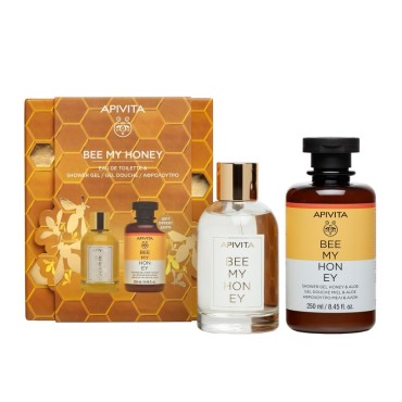 Apivita Promo Bee My honey Eau De Toilette 100ml & Moisturizing Shower Gel Honey & Aloe 250ml