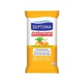 Septona Αντιβακτηριδιακά Μαντηλάκια Χεριών με Άρωμα Πορτοκάλι 15 Tμχ