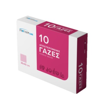 Profarmcare Αποστειρωμένες Γάζες 36x40cm 10τεμ