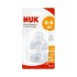 Nuk First Choice+ Θηλές Σιλικόνης No Colic 0-6m 2 Τμχ