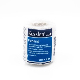 Kessler Fixband Αυτοκόλλητος Ελαστικός Επίδεσμος 6cm x 4m 1Τμχ