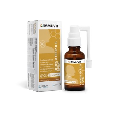 Leriva Immuvit Herbs & Propolis Spray 30ml