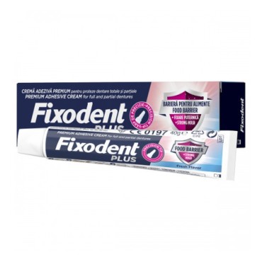 Fixodent Plus Food Barrier 40ml