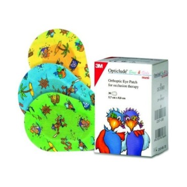3M Opticlude Boys & Girls Maxi Οφθαλμικά Επιθέματα για Παιδιά 20 Τμχ