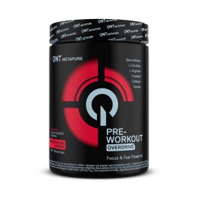 QNT Pre Workout Overdrive 390gr Raspberry Killer