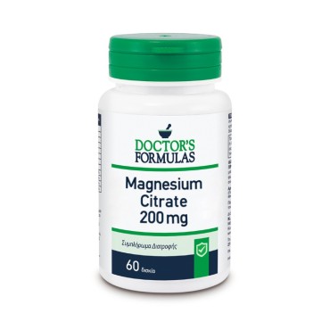 Doctor's Formulas Magnesium Citrate 200mg 60 Caps