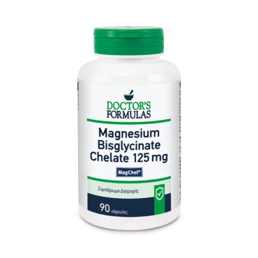 Doctor's Formulas Magnesium Bisglycinate Chelate 125mg 90 Caps