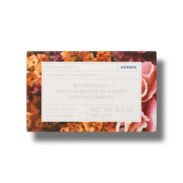 Korres Θαλάσσια Λεβάντα Σαπούνι Σώματος Για Καθαρισμό & Ενυδάτωση 150gr