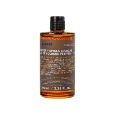 Korres Men's Athenian Grooming Eau de Cologne Βέτιβερ & Μπαχαρικά 100ml