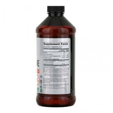 Now Foods Sports L-Carnitine Liquid 1000mg 473ml