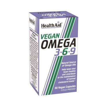 Health Aid Vegan Omega 3-6-9 X 60 Caps