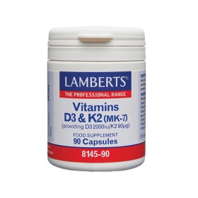 Lamberts Vitamin D3 & K2 X 90 Tabs