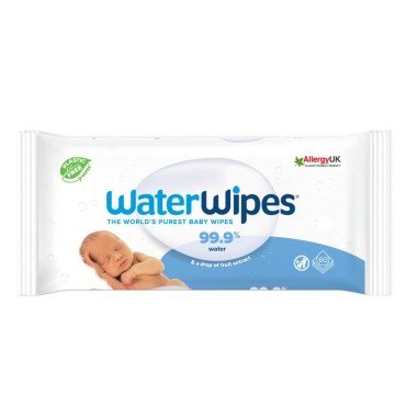 Waterwipes 99,9% Water Μωρομάντηλα x 60Τμχ