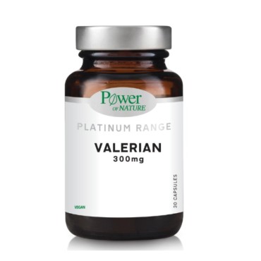 Power Of Nature Platinum Range Valerian 300mg x 30 Caps