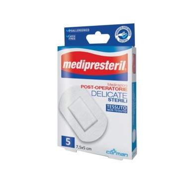 MediPresteril Αυτοκόλλητες Γάζες 7,5 x 5cm