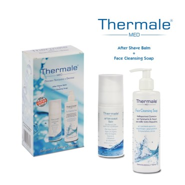 Thermale Promo After Shave Balm 100ml & Face Cleasing Soap 250ml
