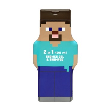 Airval Minecraft 2 Σε 1 Shower Gel & Shampoo 400ml