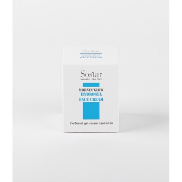 Sostar Mornin' Glow Hydrogel Ενυδατική Gel-Κρέμα Προσώπου 50ml