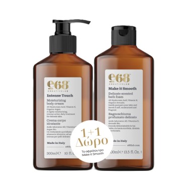 E68 Bodycare Moisturizing Body Cream 300ml + Δωρο Delicate Scented Bath Foam 400ml