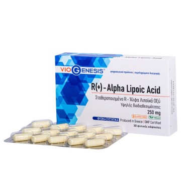 Viogenesis R(+) – Alpha Lipoic Acid 250mg x 30 Caps