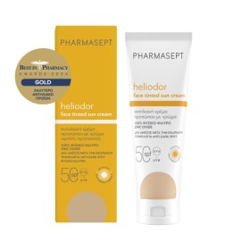 Pharmasept Heliodor Face Sun Cream SPF50 Με Χρώμα 50ml