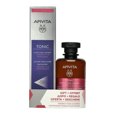 Apivita Tonic Hair Loss Lotion 150ml & Δώρο Women's Tonic Shampoo 250ml
