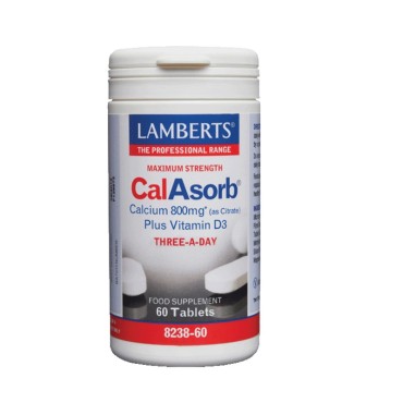 Lamberts Calasorb Calcium 800 mg X 60 Tabs