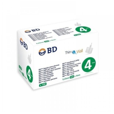 BD Thin Wall 0,23mm 32G x 4mm x 100Τμχ