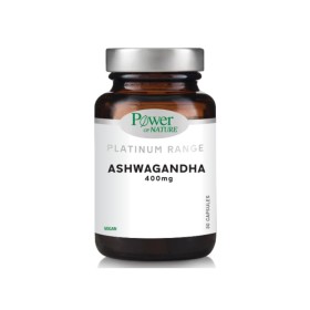 Power Of Nature Platinum Range Ashwagandha 30 Caps X 400mg