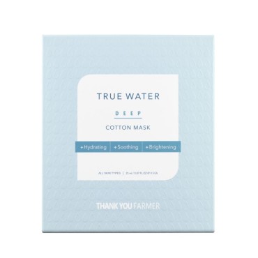 Thank You Farmer True Water Deep Cotton Mask 1 Pc 25ml