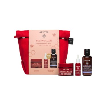 Apivita Beevine Elixir Rich Texture 50ml & Δωρο Mini Beevine Elixir Firming Activating Lift Serum 10ml & Mini Cleasing Foam 75ml