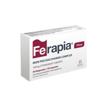 Mika Rokappa Ferapia Iron Polisacharide Complex 150mg X 30 Caps