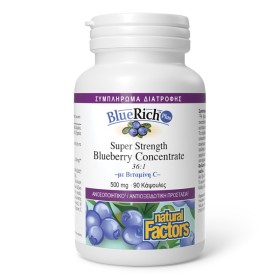 Natural Factors Blue Rich Plus 90 Caps