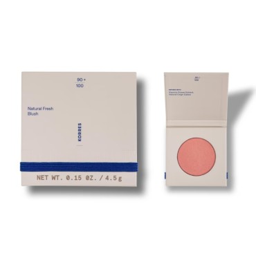 Korres Natural Fresh Blush 01 Pink Peony 4.5gr