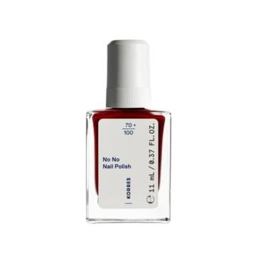 Korres No No Nail Polish 57 Wine Red 11 Ml